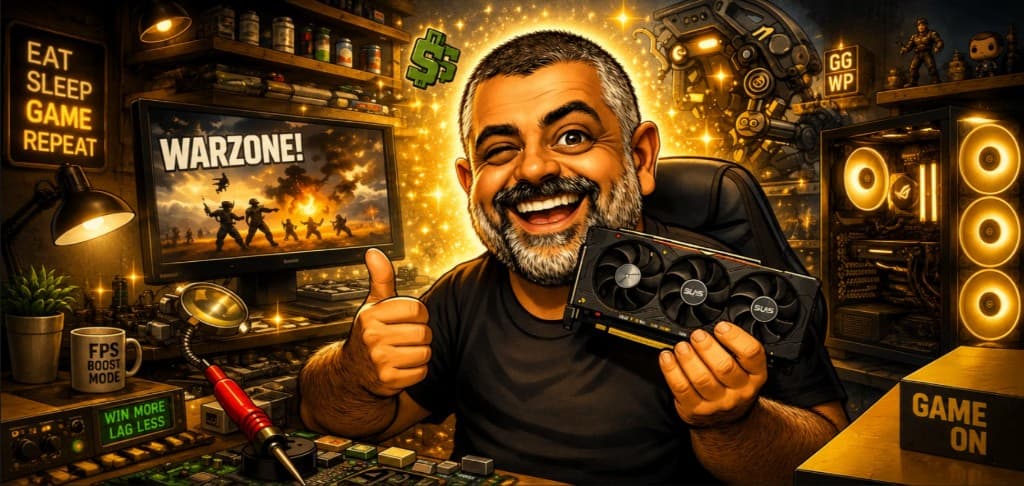 Rei do Xeon, especialista em reparo de hardware